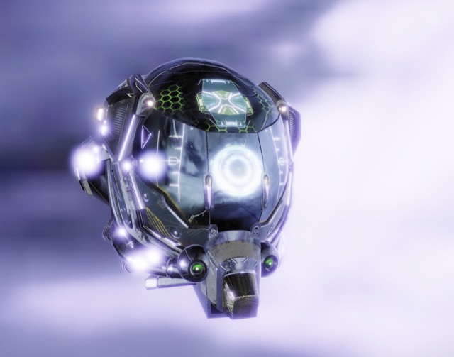 Damaged Helmet