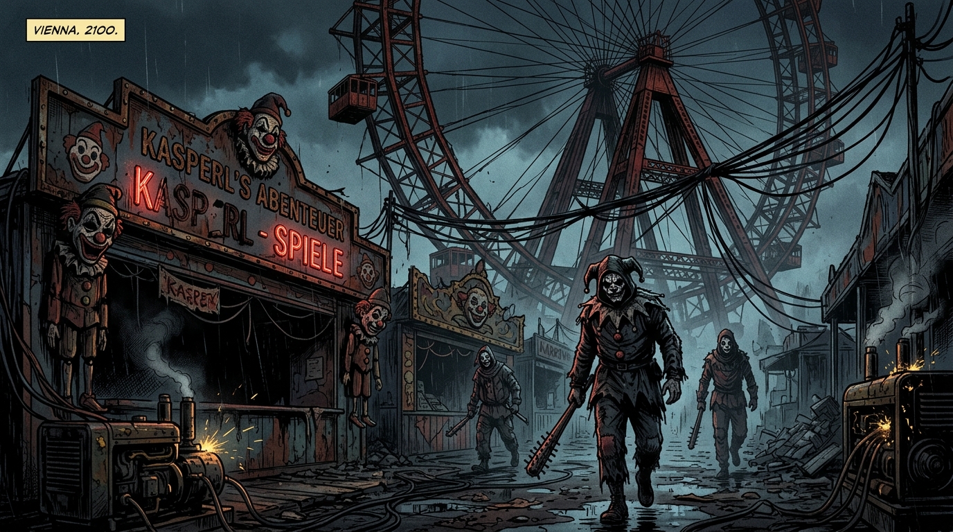 Wurstelprater Riesenrad Kasperl-Bande 2100