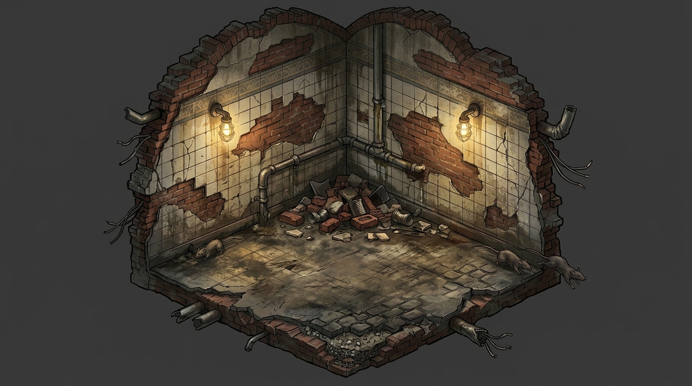 Wiener Kanalisation 3D Character Diorama Studio